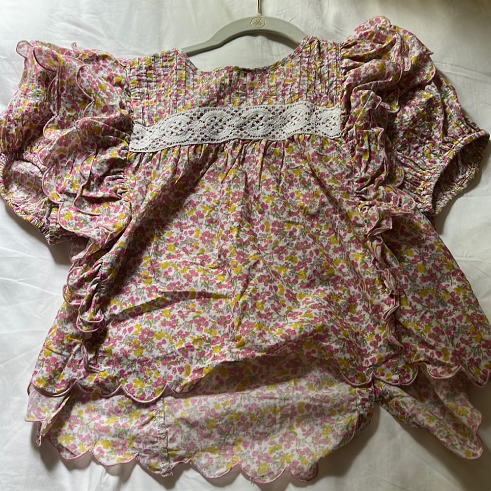 LoveShackFancy blouse